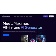 Maximus AI – All-in-One Generative AI Content Platform